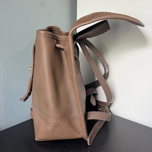 Vintage Coach Leather Backpack - Picture 6 of 9